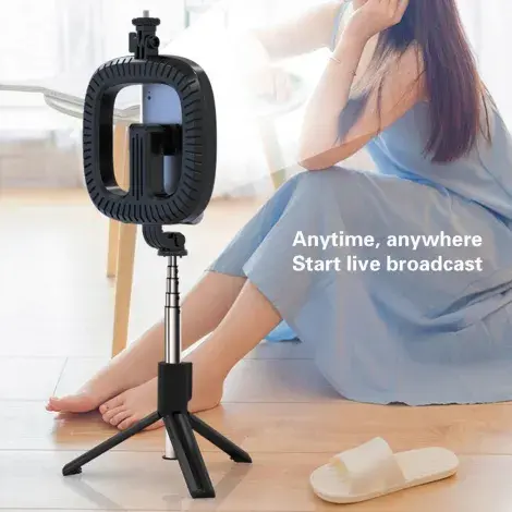 Selfie Stick with Tripod & Ring Light  P40D-3 (9).webp