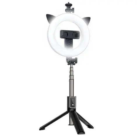 Selfie Stick with Tripod & Ring Light  P40D-3 (3).webp