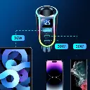 4-in-1 Car Charger + Bluetooth FM Transmitter Joyroom PD 150W (9).webp