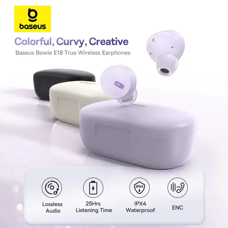 Baseus Bowie E18 True Wireless Earphones  (9).webp