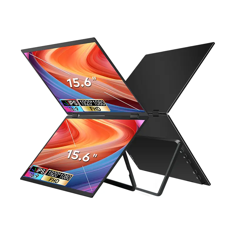 Extralink Smart Life  Dual-Screen Portable Laptop Monitor 15.6 (3).webp