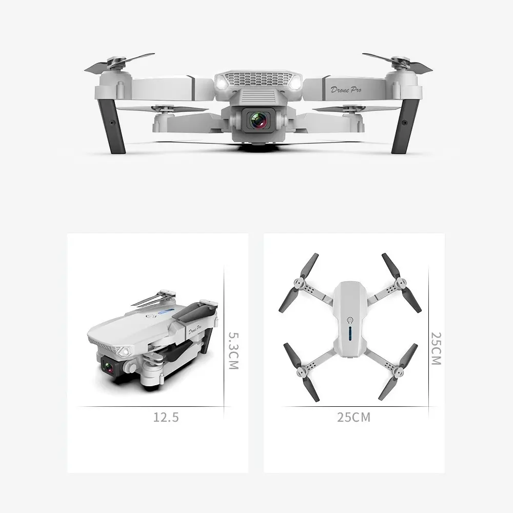 E88 Pro  Camera Drone Set with Case 1800mAh (4).webp