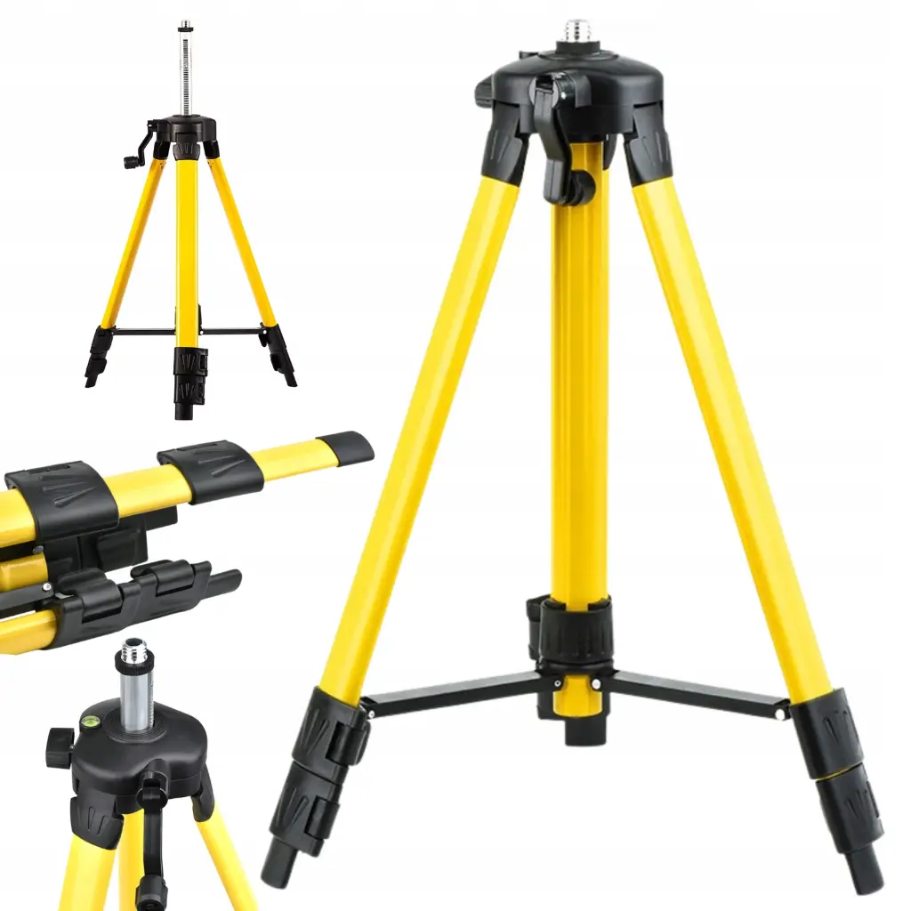 Extralink  4D Cross Line Laser Level Kit with Tripod (6).webp