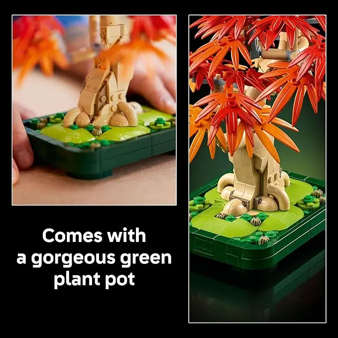  LEGO 10348 Botanicals Japanese Red Maple  Bonsai Tree Building Set (5).webp