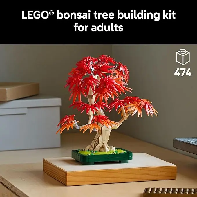  LEGO 10348 Botanicals Japanese Red Maple  Bonsai Tree Building Set (2).webp