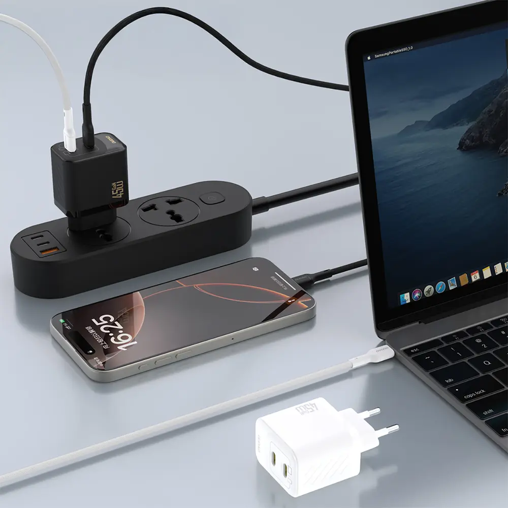 Dudao GaN PD 45W  USB-C Wall Charger (3).webp