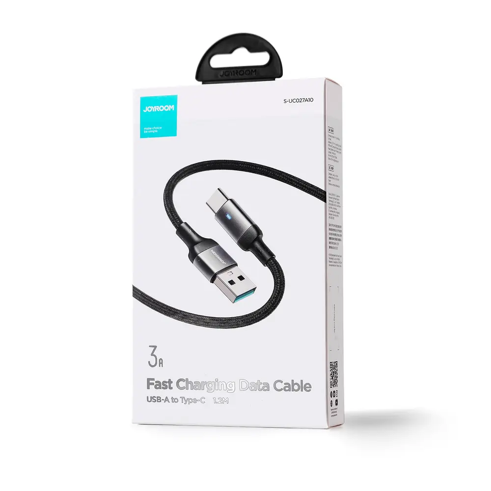 Joyroom Extraordinary Series 3A USB-A to USB-C Charging Cable 1.2m (1).webp