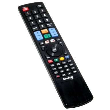 READY 5 Universal Remote for Samsung, LG, Sony, Philips & Panasonic TV's