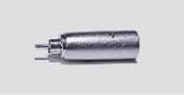 XLR Microphone plug adapter 3 poles to rca plug (1 Piece)