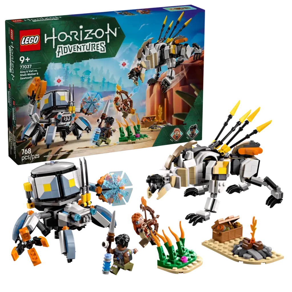  LEGO 77037 Aloy & Varl vs. Shell-Walker & Sawtooth 