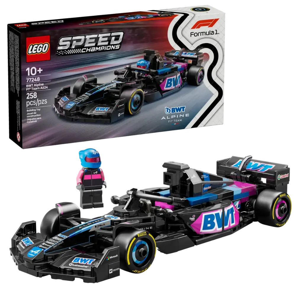  LEGO 77248 BWT Alpine F1 Team A524 Race Car 