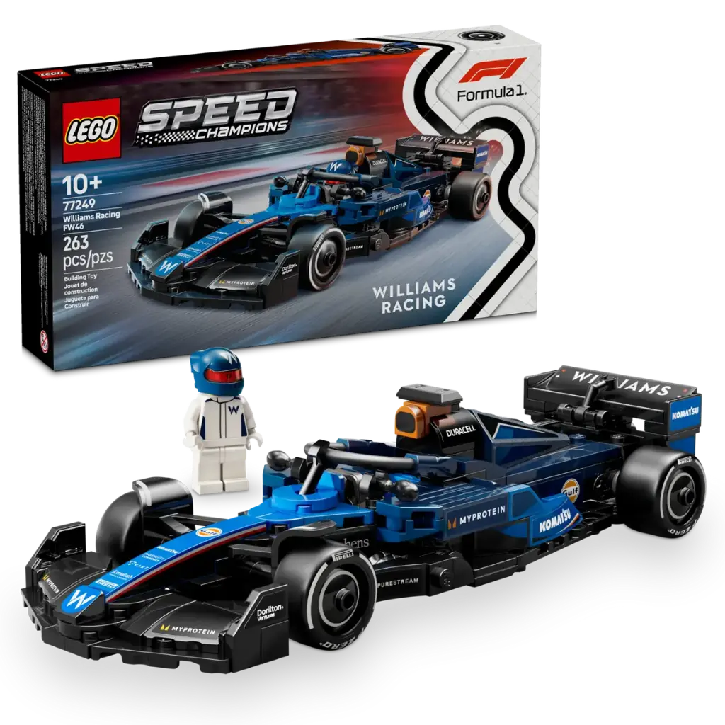  LEGO 77249 Williams Racing FW46 F1 Race Car 