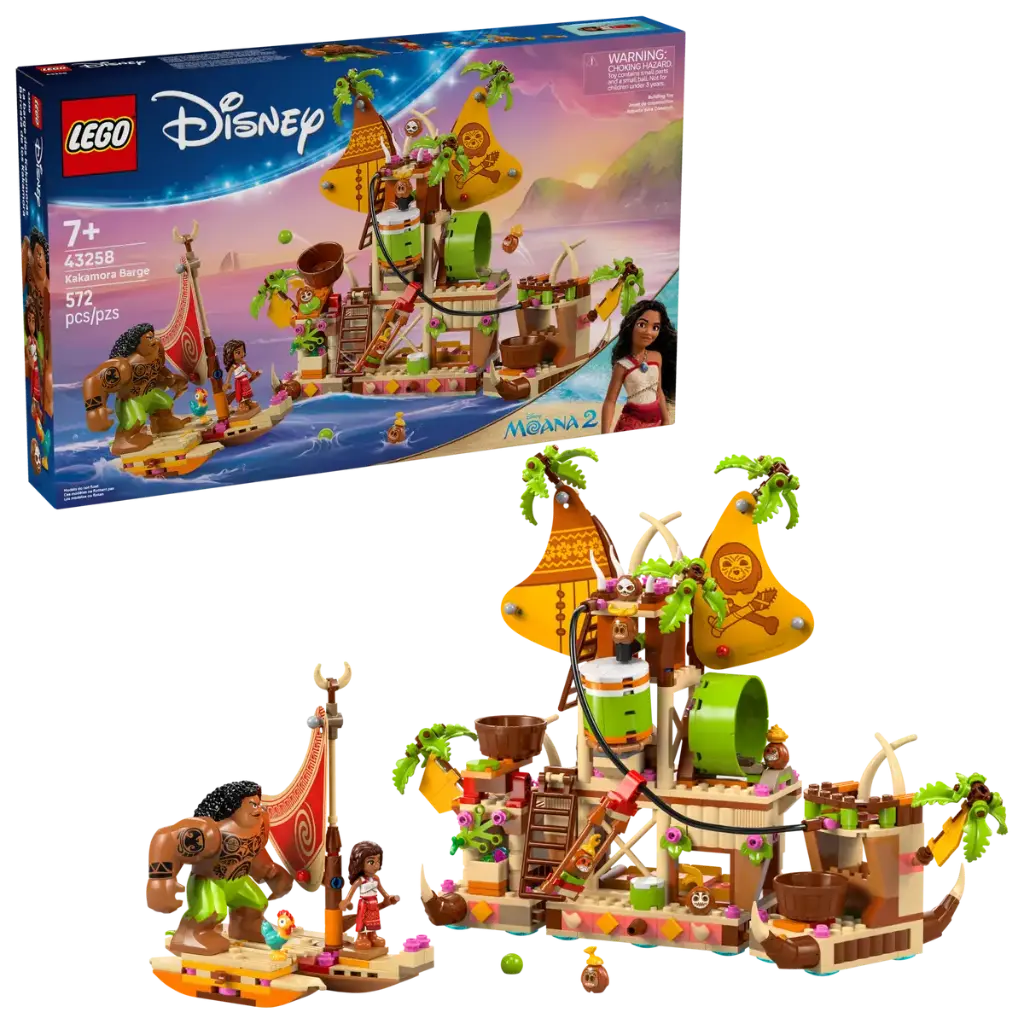  LEGO 43258 Disney Princess: Kakamora Barge 