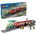  LEGO 60423 Downtown Streetcar and Station 