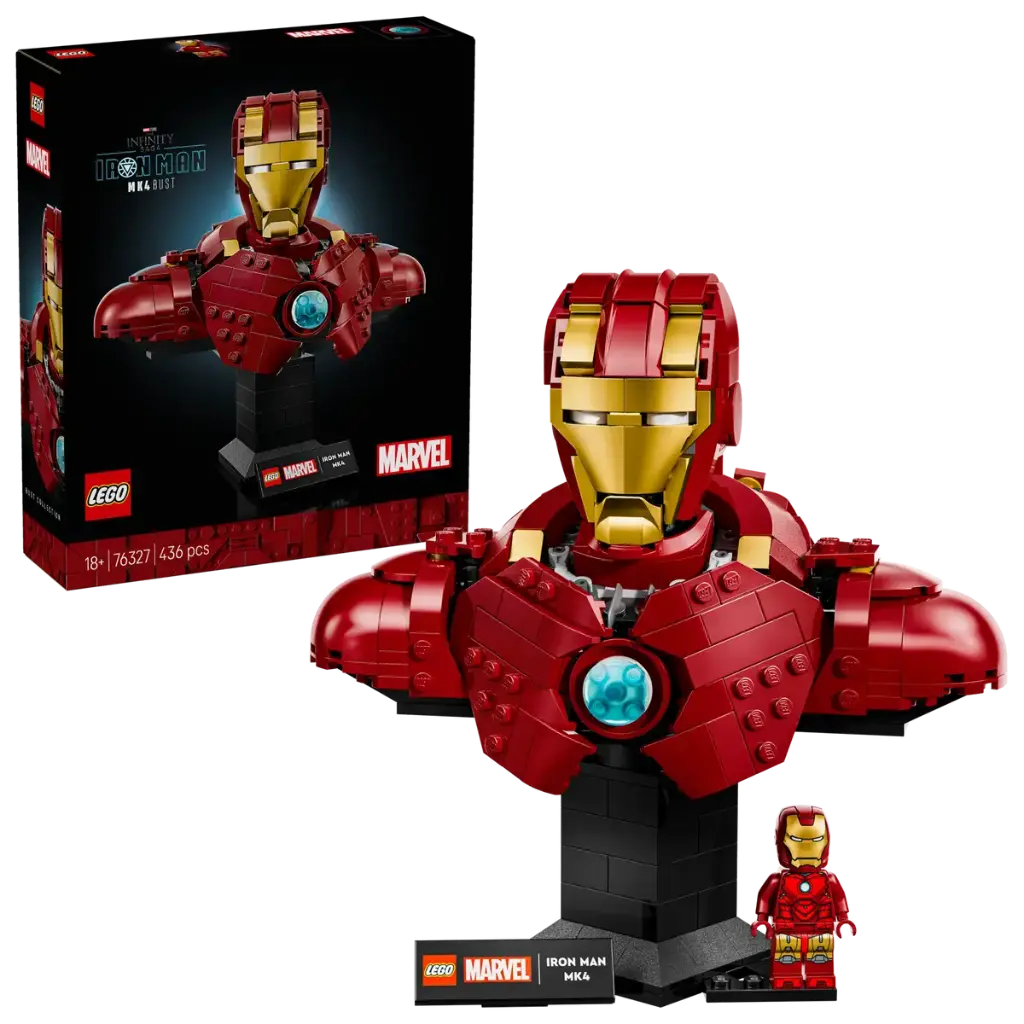  LEGO 76327 Iron Man MK4 Bust 