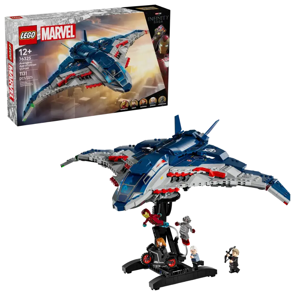  LEGO 76325 Avengers: Age of Ultron Quinjet 