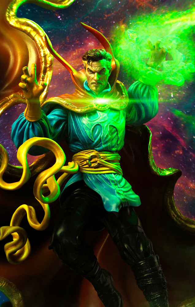 Dr. Strange Deluxe - Infinity Gauntlet Diorama - BDS Art Scale 1/10 - Iron Studios