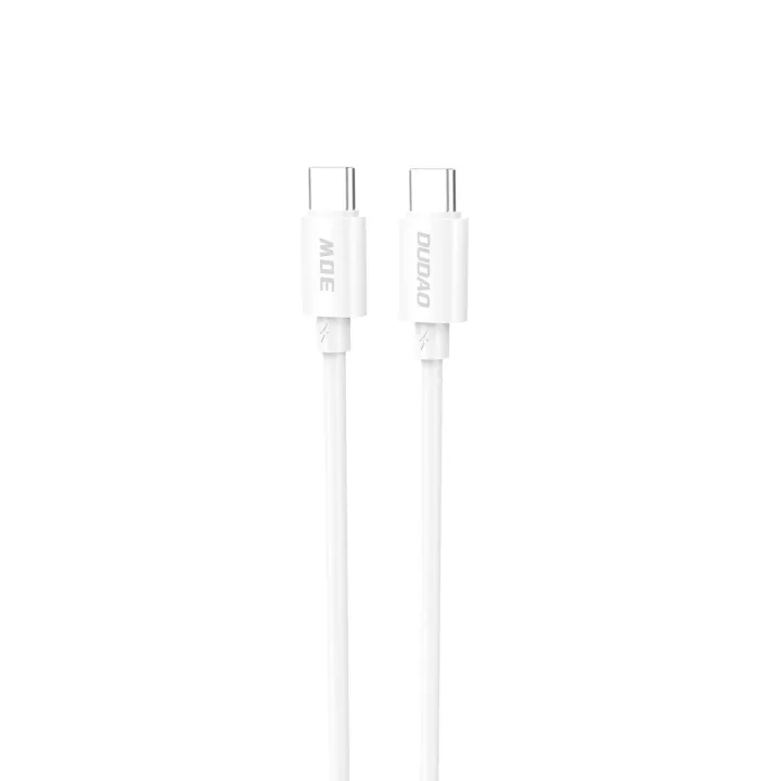 Dudao USB-C to USB-C Cable | 60W 1.2 m White 