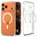 Spigen Ultra Hybrid Clear and White MagSafe Case | Apple iPhone 17 Pro Max