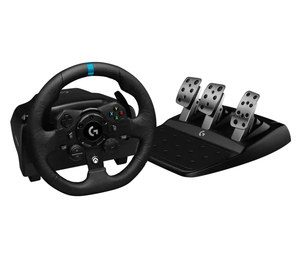 Logitech TrueForce Steering Wheel + Shifter | Logitech G923 for PS4/PS5/PC