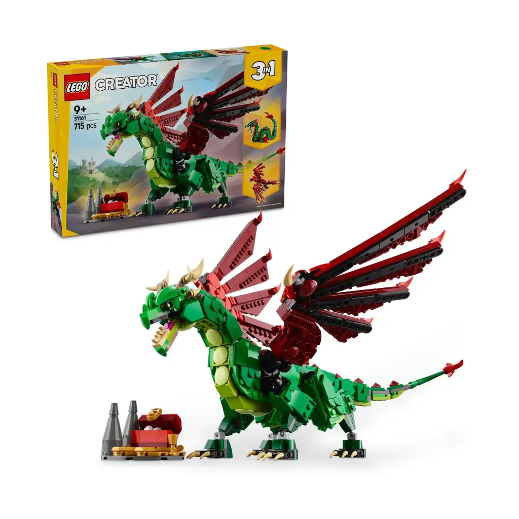  LEGO 31161 Medieval Dragon