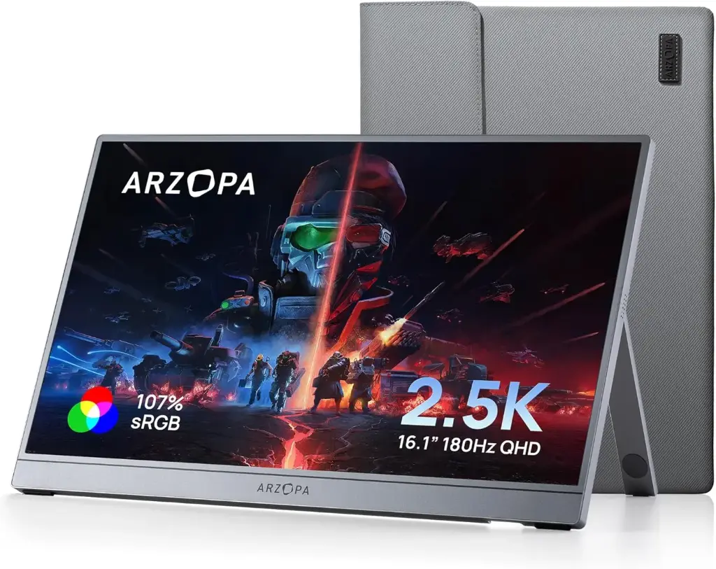 2.5K 180Hz Portable Monitor 16.1" | ARZOPA Z3FC
