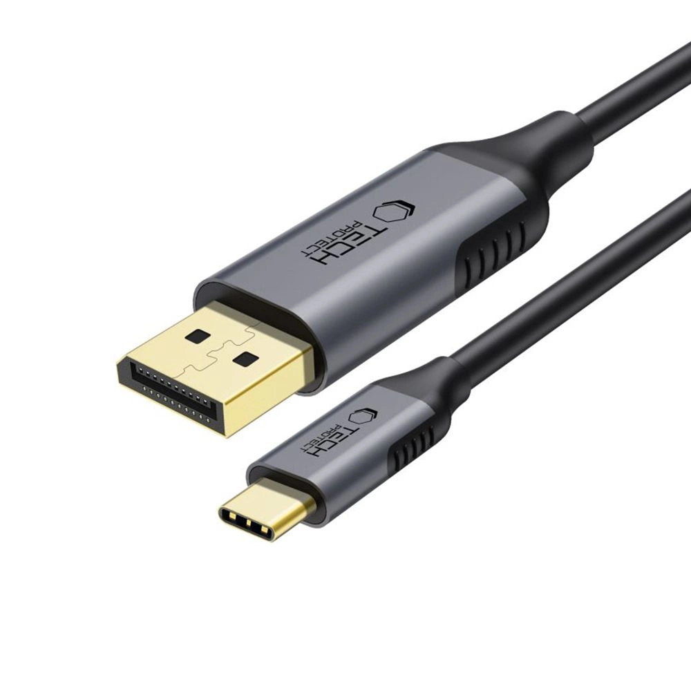 USB-C to DisplayPort 1.4 Cable 8K 60Hz 1.8m | Tech-Protect UltraBoost