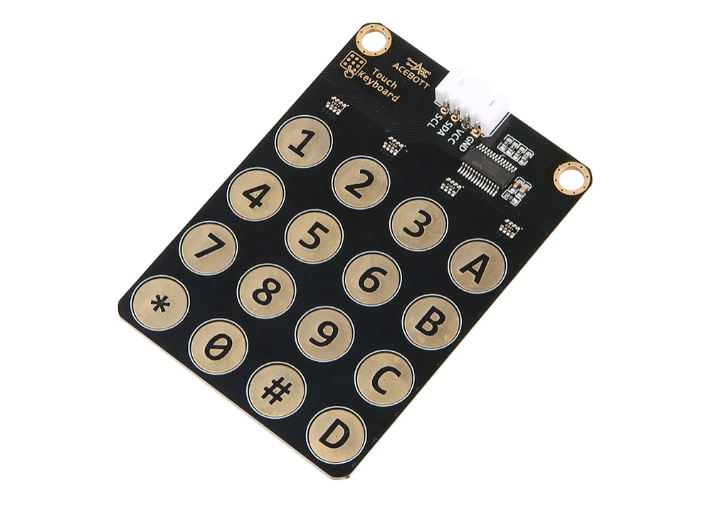 ACEBOTT Large Capacitive Touch 4*4 Matrix Keypad ModuleEasy-Plug