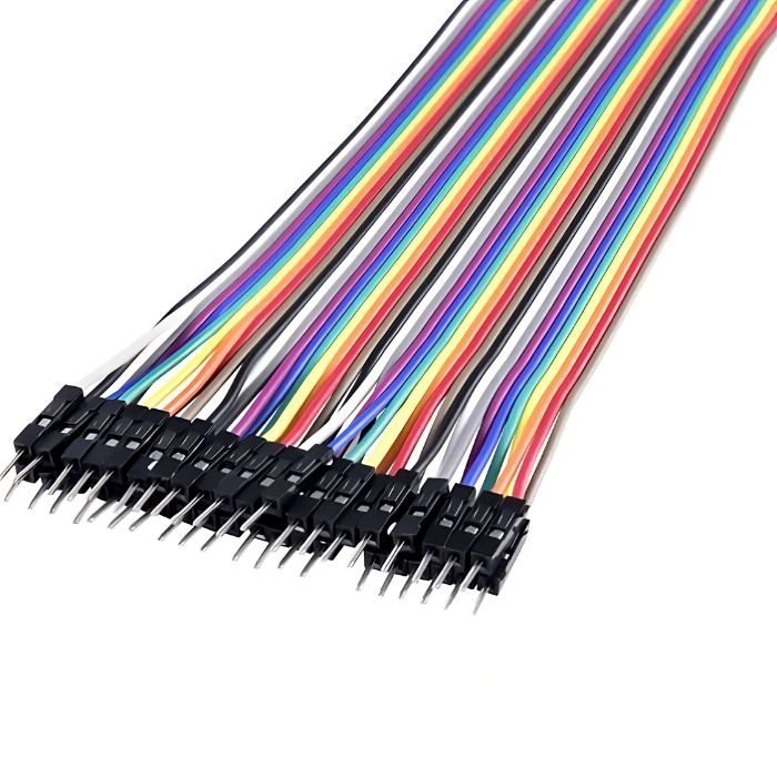 ACEBOTT 20CM Dupont Wire 40pin Male to Male