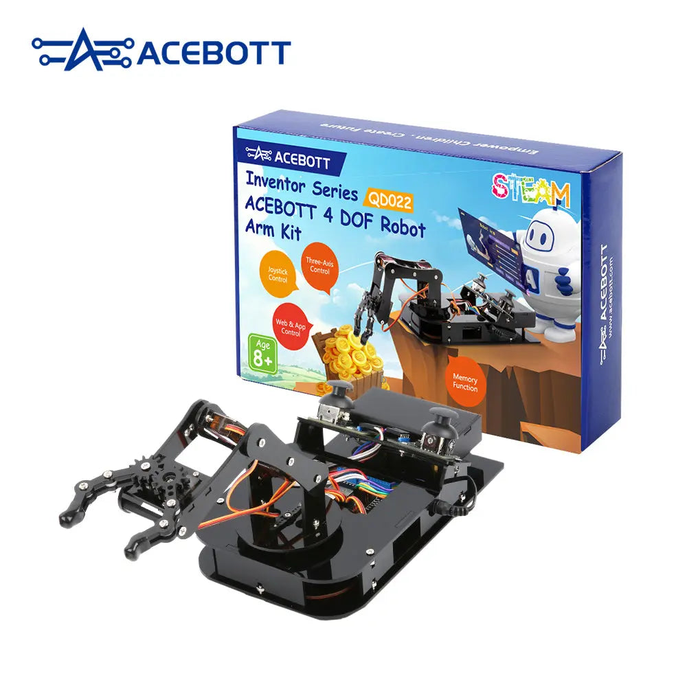 ACEBOTT ESP32 4-DOF Robot Arm Kit