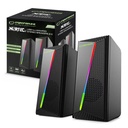 2.0 USB Speakers with LED Rainbow Lighting | Esperanza Nortec
