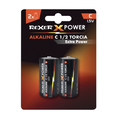 LR14 - Alkaline C Battery With Twisted Twist (2pz Blister)