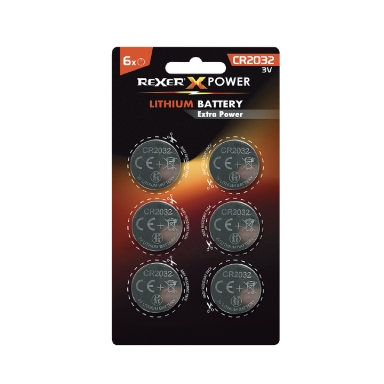 CR2032 - CR2032 lithium button battery (6pz blister)