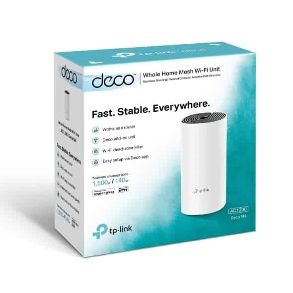 TP-LINK DECO M4 - AC1200 1-Pack - Gigabit