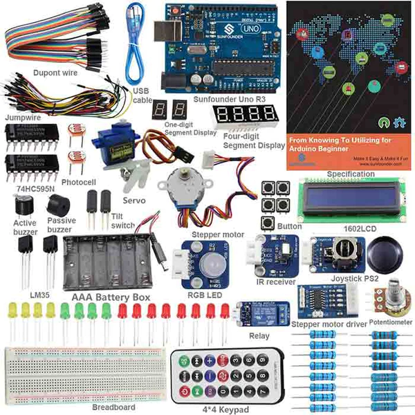 Starter Kit for Arduino Uno - CZ0062