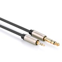 Ugreen cable audio cable TRS mini jack 3.5mm - jack 6.35mm 1m gray
