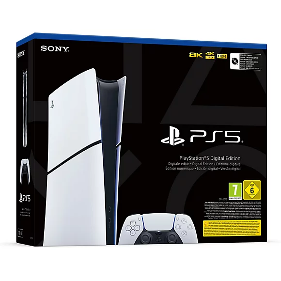 PlayStation 5 Slim Digital Edition Console 1TB