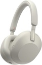 Sony WH-1000XM5 Wireless/Bluetooth Noise-Canceling Headphones - Silver