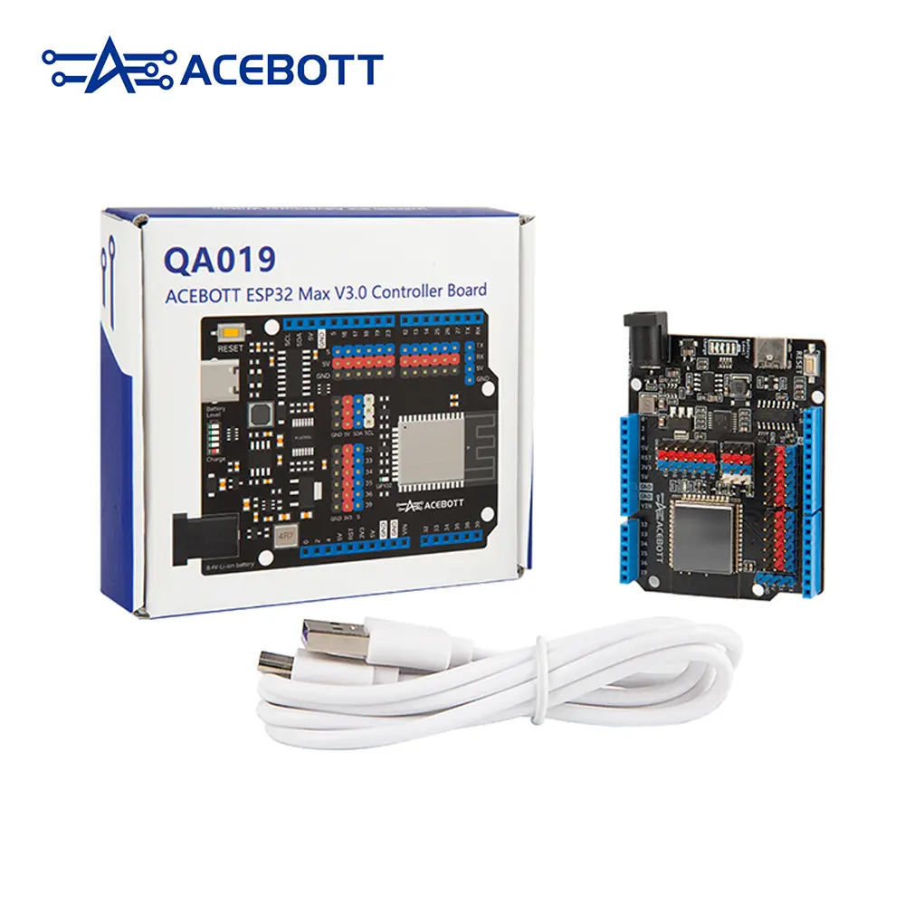 ACEBOTT ESP32 Max V3.0 with 1M Type-C Cable(with Anti-static Bag)