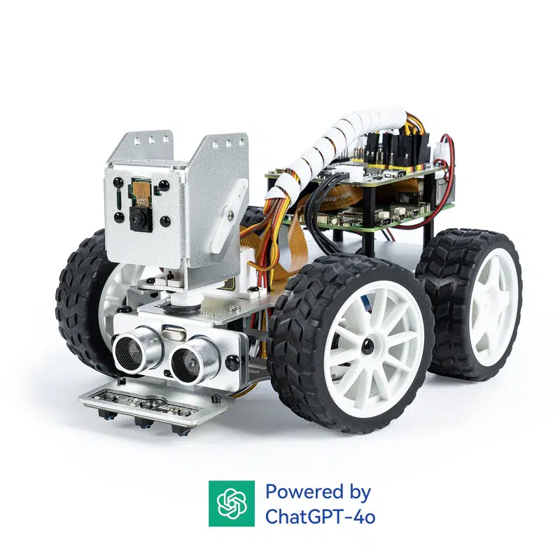 Picar-X AI Video Robot Car Kit for Raspberry Pi 5/4/3B+/3B, (RASPBERRY PI NOT INCLUDED)