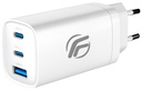 65W GaN Universal Fast Charger | Fenner Tech 2× USB-C + USB-A