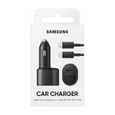 Dual Port Car Charger | Samsung Super Fast 45W + 15W