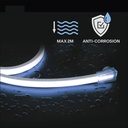 Neon Led Top View 10m 24v 9,6w/m 900lm/m 4000k Ip68 for Pool