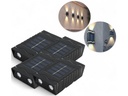 LED Solar Garden Wall Lamps – Outdoor Waterproof Lighting (Set of 4)