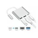 3-in-1 Type-C | USB-C Hub