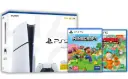 PlayStation 5 Slim Disc Edition Console + Garfield Lasagna Party + Minecraft