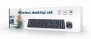 Wireless Keyboard & Mouse Set | Gembird Desktop