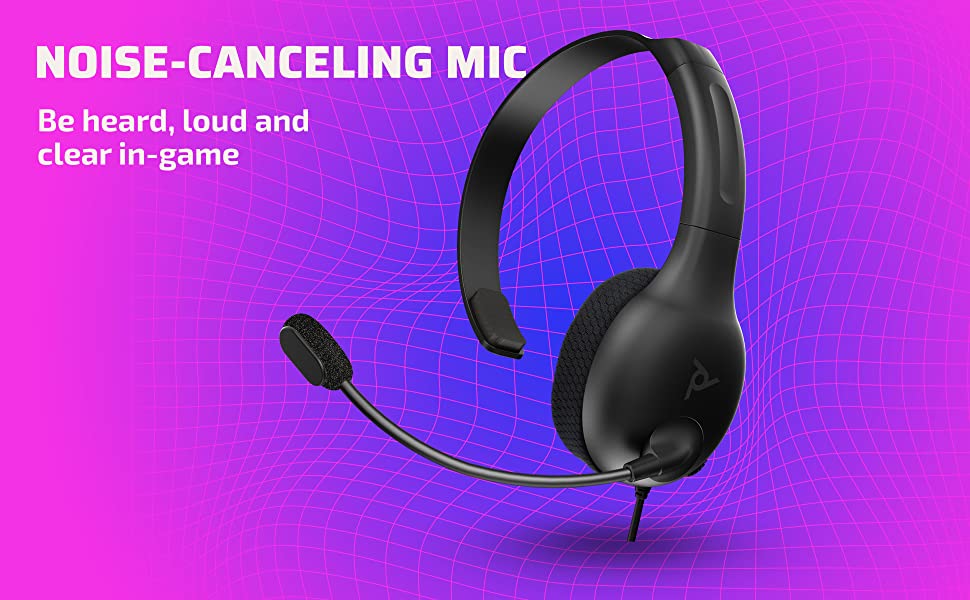 Noise-canceling Mic to be heard loud & clear